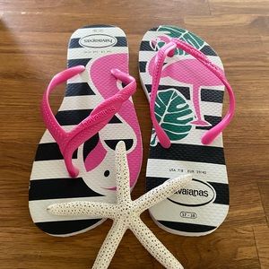 Havaianas Flamingo print